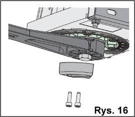 5.5 USTAWIANIE OGRANICZNIKÓW MECHANICZNYCH Siłownik model 391 jest standardowo wyposażony w mechaniczne ograniczniki otwierania i zamykania bramy.
