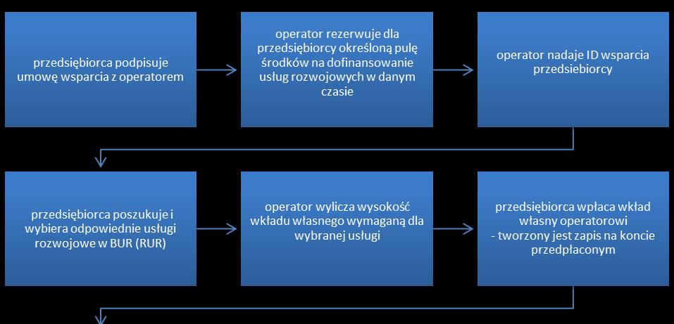 Schemat postępowania w ramach