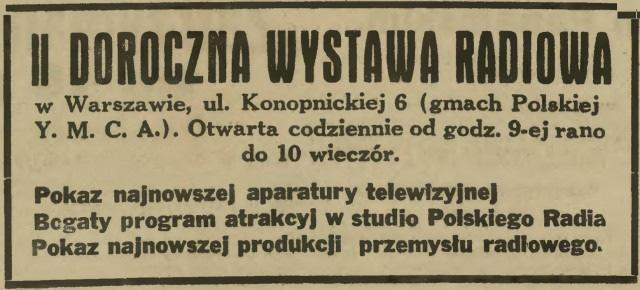 Były one wyposażone w lampy kineskopowe o okrągłych ekranach o średnicy 30 cm produkcji brytyjskiej firmy Cosso.