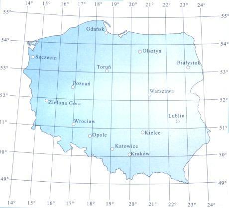 odczytaj, który punkt ma taką sama długość geogr. jak punkt S.. Zadanie2. Na podstawie rysunku wykonaj polecenia: odczytaj, które punkty mają szerokość geograficzną północną.