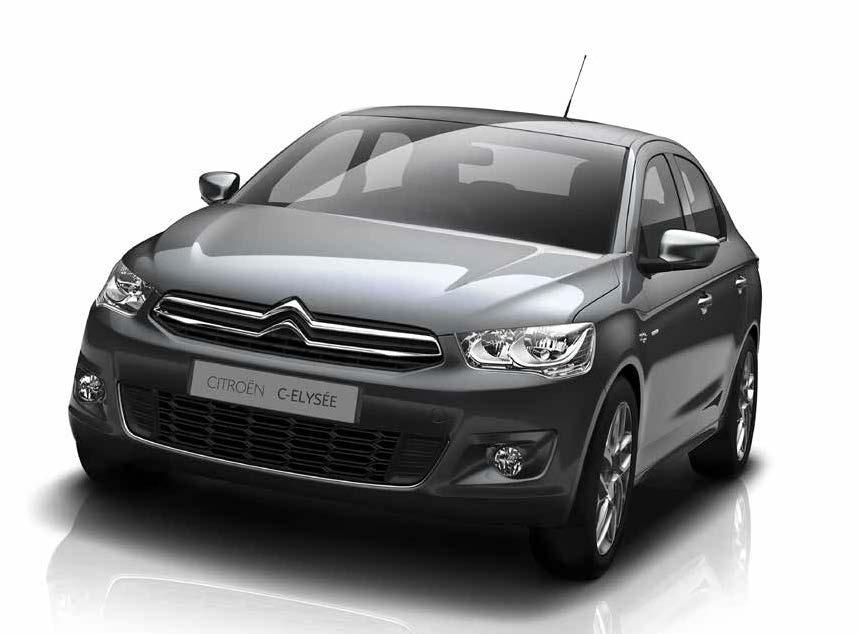CITROËNA C-ELYSÉE pokazują