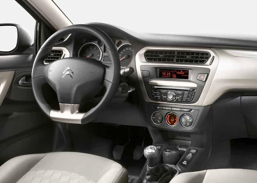 STYLOWA ERGONOMIA Ergonomia wnętrza CITROËNA C-ELYSÉE została