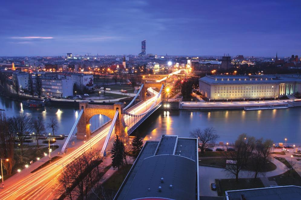 16 RYNKI /// WROCŁAW Komunikacyjnym atutem regionu jest autostrada, która zapewnia łatwą komunikację zarówno w kierunku Europy Zachodniej, jak i Górnego Śląska oraz rozwijającego się Podkarpacia.