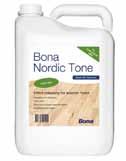 Zawartość: skoncentrowany pigment Wydajność: 250 ml na 5 L butelkę Bona Nordic Tone lub Bona Rich Tone (5%).