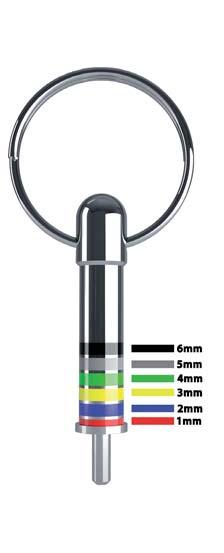 Z GWINTEM 1 SONDA ZE STAŁYM TRZPIENIEM 1 ELEMENT DO POMIARU 0 PIERŚCIENI SILIKONOWYCH OT LOCK