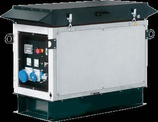 mocy 10-200kVA Agregaty