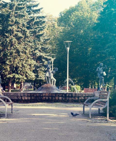 okolica osiedla charakteryzuje się kameralną, niską