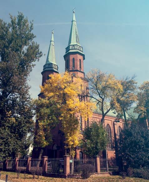 Wypełniona jest zielenią, która dodaje niewątpliwego