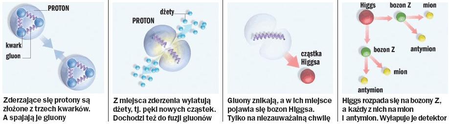 Dlaczego cząstki mają masę? Model Standardowy zakłada istnienie kwantowego pola, którego kwantem jest tzw. bozon Higgsa.