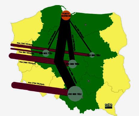 DCT Gdańsk jest obecnie największym terminalem kontenerowym w Polsce.