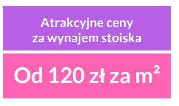 Szczegółowe ceny w poniżej tabeli. Ze względu na duże zainteresowanie, w tym roku poszerzyliśmy ofertę wystawienniczą.