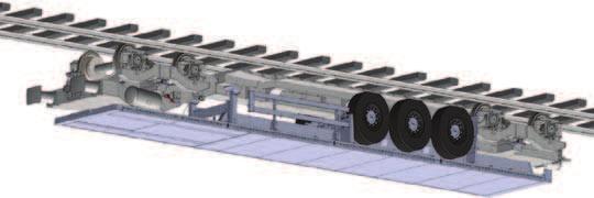 Podsystemy transportu intermodalnego. Cz II podsystem bimodalny 27 Rys. 8.