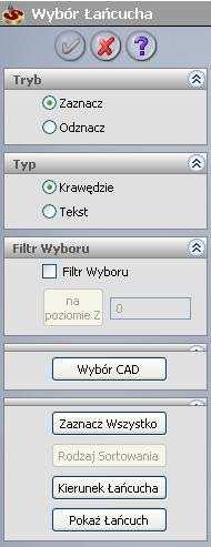 Kliknąć na przycisk w celu zbudowania łańcucha na podstawie