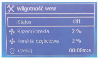 Tryb progresywny regulacji czasowej Minimalny cykl: Ustawiamy minimalny czas, kiedy przekaźnik jest aktywny podczas pracy wentylacji. Cykl: ustawiamy cykl czasowy (lub okres).