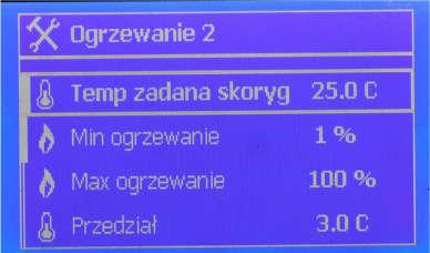 W tym celu musimy tymczasowo zmodyfikować docelową temperaturę, gdy osiągnięta zostanie dana wartość wilgotności wewnątrz pomieszczenia.