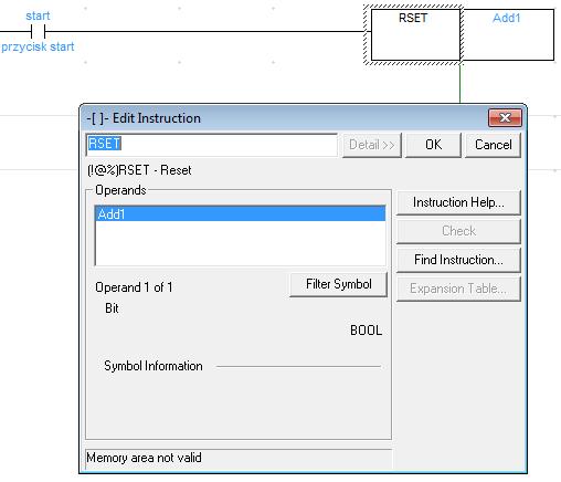 Tworzenie kodu programu w CX-Programmer