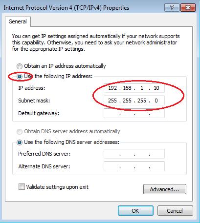 Uwaga: Możesz także kliknąć dwukrotnie Internet Protocol Version 4 (Protokół internetowy w wersji 4) (TCP/IPv4), aby wyświetlić okno Właściwości. f.