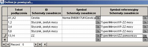 Jeżeli to zrobimy, liczba podłączeń symbolu w katalogu aparatów nie będzie odpowiadała liczbie podłączeń symbolu wstawionej na schemacie.