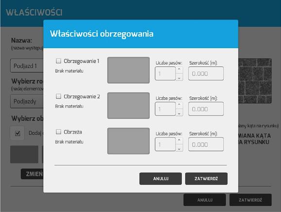 Po dwukrotnym kliknięciu na wyznaczony przez nas obszar, istnieje możliwość dodania maksymalnie