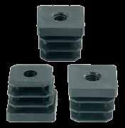 Wkładki gwintowane GRUP WGKT Wkładka gwintowana kwadratowa P Square threaded tube inserts / Gewindestopfe für Quadratrohre / Вкладыши квадратные gwint C gr. ścianki Nr rt TYP gwint [mm] gr.