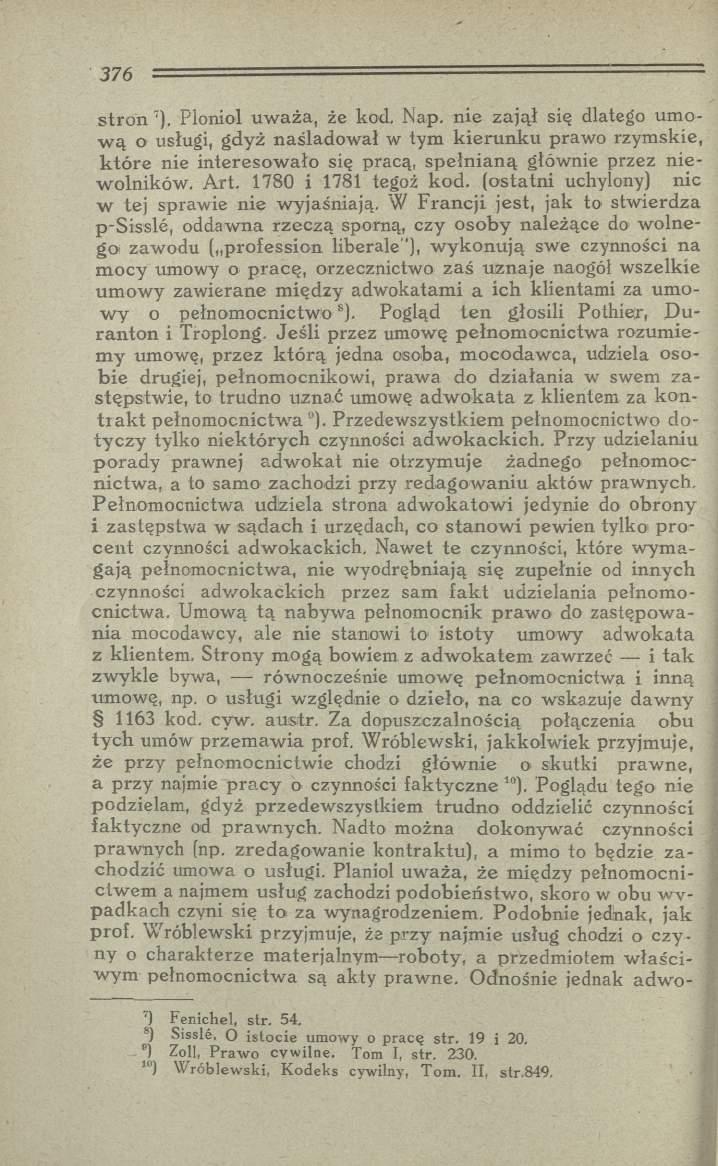 stro n 7). Ploniol u w aża, że kod. Nap.