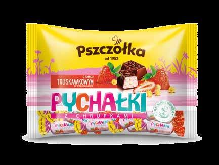 smaku truskawkowym, z     5 901812 623591 7 Pychałki Truskawkowe z chrupkami 1 kg 5