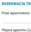 10 Procedury Egzaminacyjne 10.11 Procedury przed Egzaminem ECDL Test egzaminatoraa Kompendium Egzaminator musi dokonać REZERWACJI TERMINU EGZAMINOWNIA w systemie egzaminacyjnym eecdl.