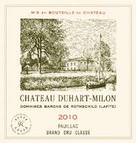 DOMAINES BARONS DE ROTHSCHILD LAFITE > GRANDS CRUS CLASSÉS 4 Grands Crus Classés Château Lafite ta nazwa u wielu znawców win wywołuje dreszczyk emocji.