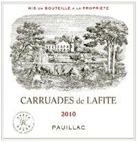 To najwyższy status, jaki mogą otrzymać bordoskie wina. Najbardziej pożądanymi produktami tej winnicy są Château Lafite Rothschild oraz Carruades de Lafite.