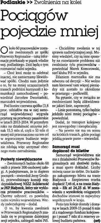 Gazeta Wyborcza Warszawa 10.09.