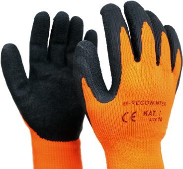 robocze ocieplane powlekane lateksem Protective gloves