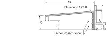 wkręt taśma samoprzylepna Aluminiowe okapniki ramy, samoprzylepne, zastosowanie uniwersalne, folia zabezpieczająca, spadek 5 Numer Kolor