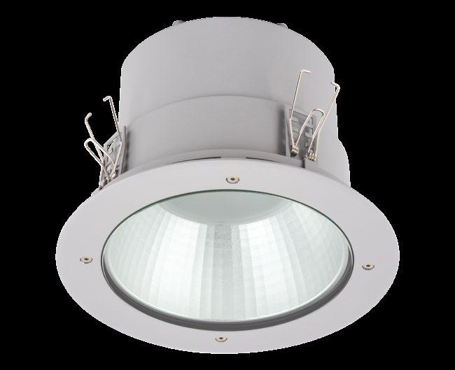 AVALON LED Recessed decorative downlight IP65 for LED light sources. Podtynkowa oprawa dekoracyjna typu downlight IP65 wyposażona w wysokiej jakości źródła LED.