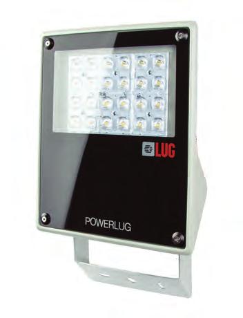 POWERLUG MINI LED EN PL DE modern floodlight for LED light source nowoczesny naświetlacz na źródła światła LED Flutlicht für moderne LED-Lichtquelle CCT K LxWxH 120212.5L011.