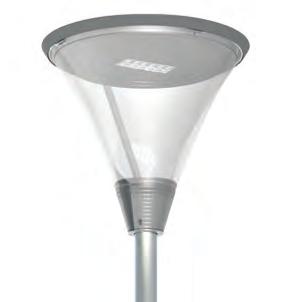 PARC LED EN PL DE Park luminaire in modern form for LED light sources. Oprawa parkowa w nowoczesnej formie na źródła światła LED. Parkleuchte in moderner Form für LED-Lichtquellen.