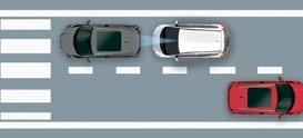 ISL - INTELIGENTNY OGRANICZNIK PRĘDKOŚCI MAKSYMALNEJ* Inteligentne połączenie automatycznego ograniczenia prędkości ustawionego przez kierowcę z systemem rozpoznawania znaków drogowych (TSR) pozwala