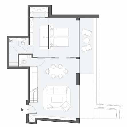 1 637 500 ZŁ 5% 81 875 ZŁ POKOJE SENIOR POWIERZCHNIA 38,1 M 2 BALKON 10,9 M 2 PIĘTRO +4 STYLISTYKA