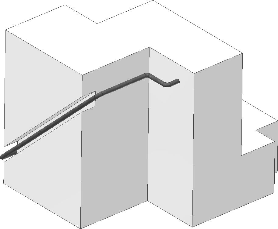 Program utworzy przebieg rurowy pokazany na rys. 1.62 (wy czono widoczno elementów konstrukcyjnych). rys. 1.62 7.