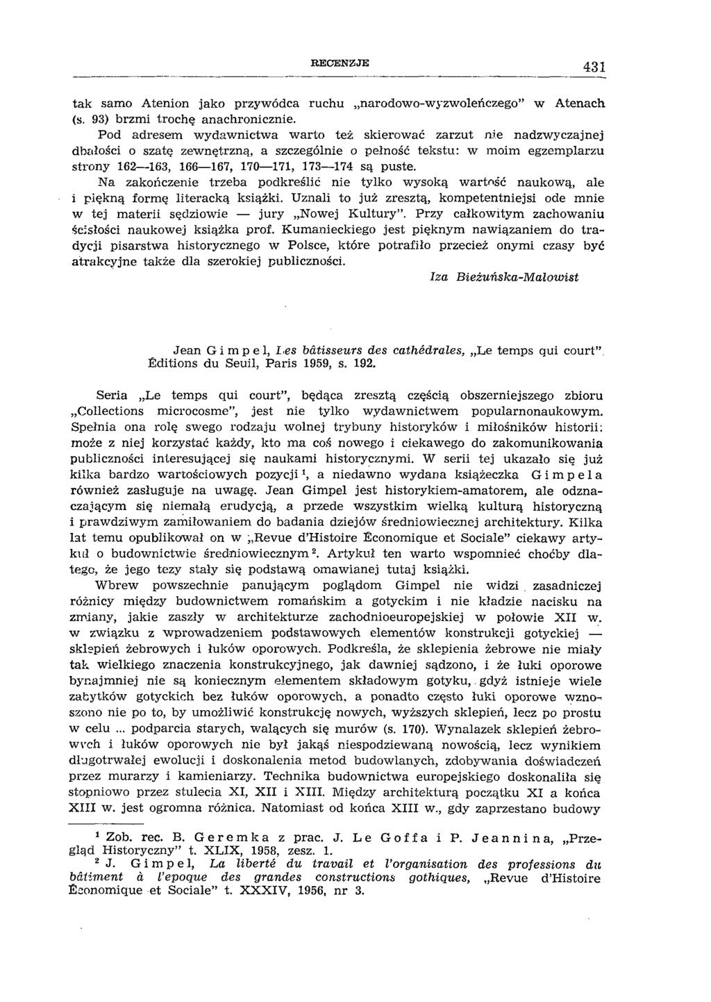 R E C E N Z JE 431 tak samo Atenion jako przywódca ruchu narodowo-wyzwoleńczego w Atenach (s. 93) brzmi trochę anachronicznie.