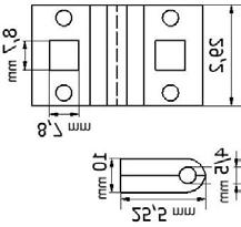 GRUPA DOP30 Dystanse Dystans obejmy panelowej Plastic pad for panel