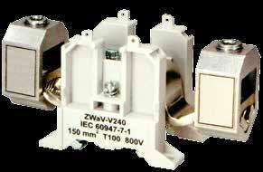 Złączki jedno i dwutorowe / Universal screw terminal blocks / Универсальные Винтовые клеммы / e / ZWK-K120 ZWK-K240 ZWK-V120 ZWK-V240 ZWV-V120 ZWV-V240 M M IP10 W1 W W W W1-25 +100 S2 D D1 S2 D