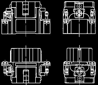 Złącza wielotorowe przemysłowe IP65, typ H / Heavy duty connectors IP65, type H / Индустриальные соединения IP65, тип