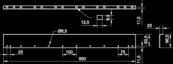 Заглушка защиты модулей смотри стр. 60. Do obudów For enclosures Для шкафов e Art. nr Item No. Арт.