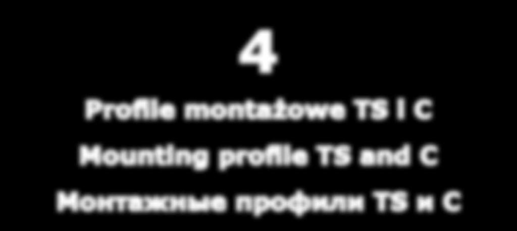 4 Profile montażowe