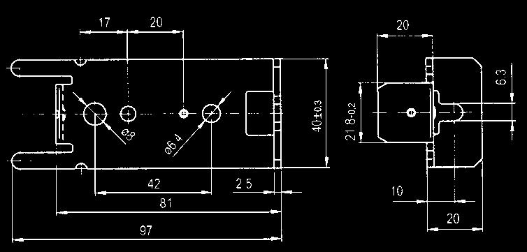 Profile montażowe TS i C / Mounting profile TS and C / Монтажные профили TS и C Uchwyty szyn TS typ UM Zastosowanie: Montaż urządzeń na