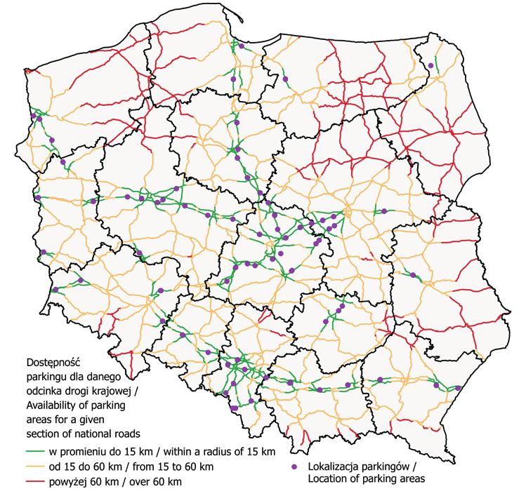 BADANIA I ROZWÓJ Ponad 50% zdarzeń udziałem TN stwarzających zagrożenie wybuchem miało miejsce na drogach krajowych.