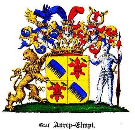 Die adlige polnische Familie Anrep - Elmpt. Copyright 2013 by Werner Zurek. Copyright für die Bildquellen: (GNU Wikipedia) Die adlige polnische Familie Elsanowski, Elzanowski, Elsenau, Sępia Głowa).