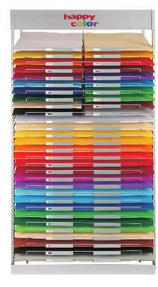 kartony kolorowe Karton kolorowy format A - barwiony w masie w 23 kolorach o lekko g³adzonej powierzchni - polecany do rysowania, wycinania, prac manualnych, zadruku offsetowego i cyfrowego - papier
