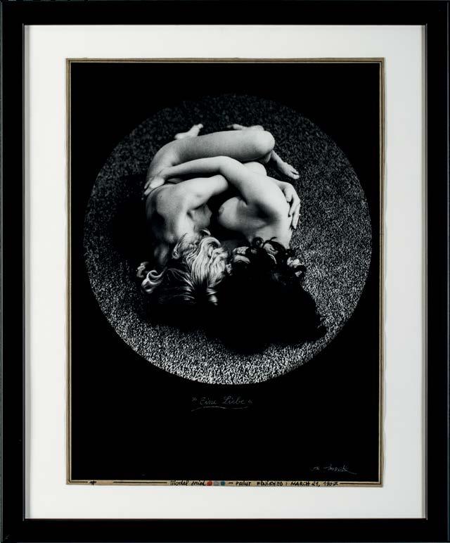 50. Jan SAUDEK (ur. 1935 Praga) Eine Liebe fotografia czarno biała; 40,4 x 29,9 cm; sygn. p. d.