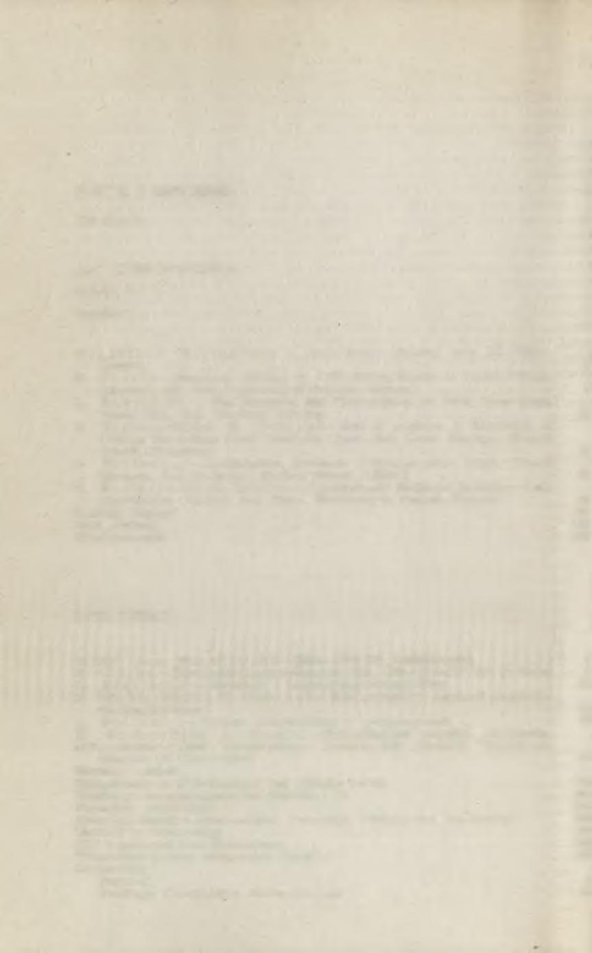 POSTĘPY BIOCHEMII March 1979 ARTICLES IN POLISH Volume 25 Number 1 W ładysław Więckowski (1921 1978) O bituary note (M. G niazdow ski)...... 3 R.